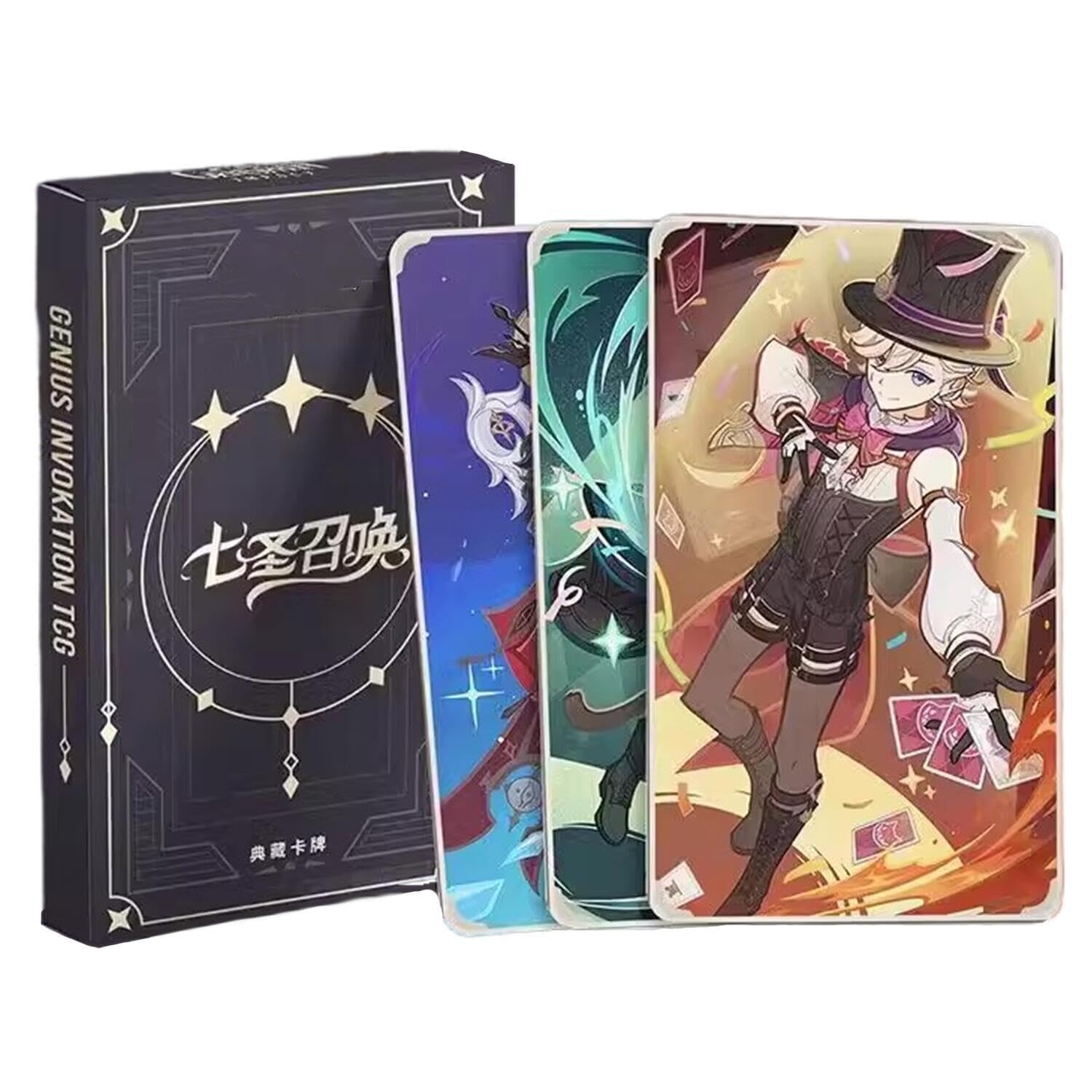 Amazon.co.jp: 七聖召喚 カード 原神 げんしん 最新バージョン4.4 全
